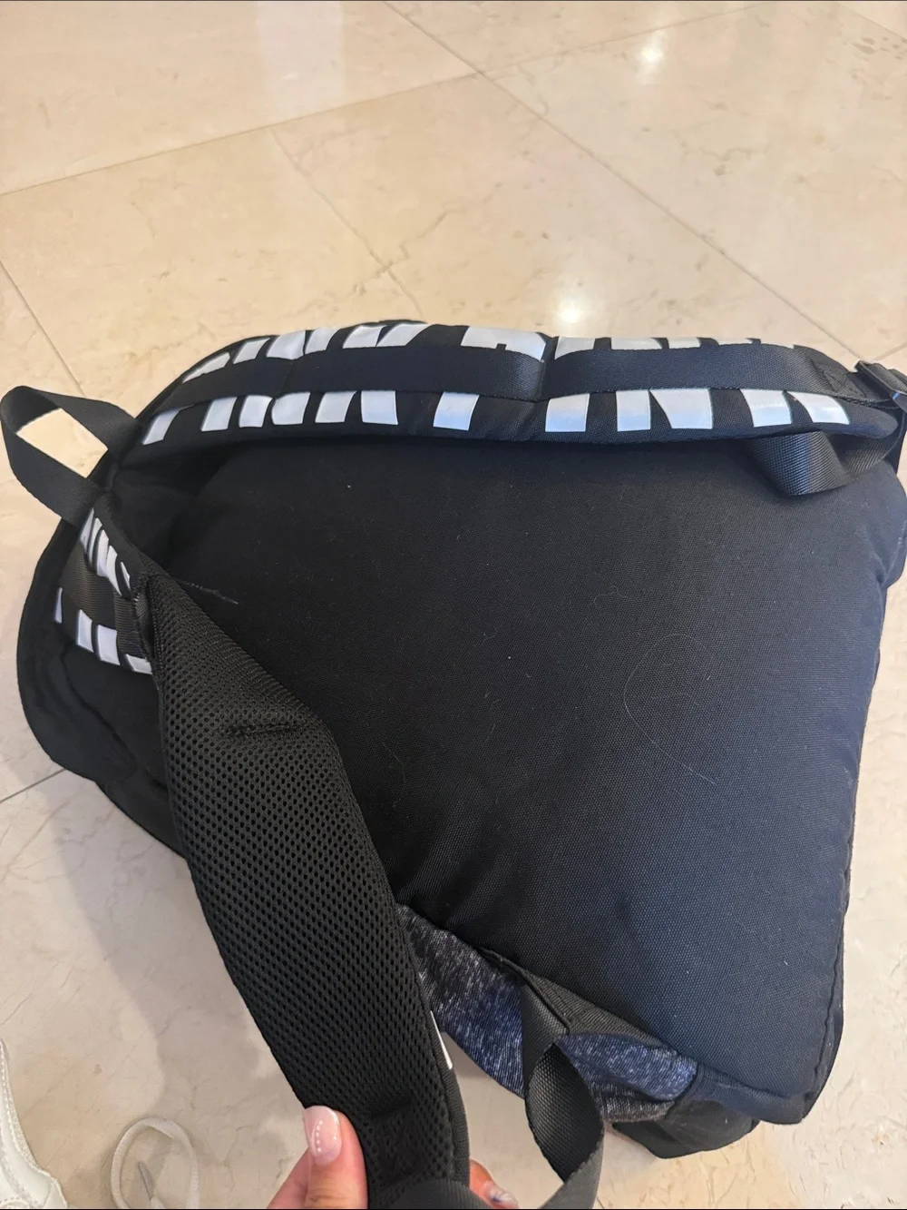 PINK Victoria's Secret Gray Heather & Black Men's Backpack
